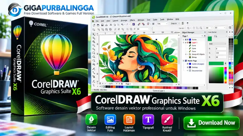 CorelDraw X6 Full Gigapurabalingga