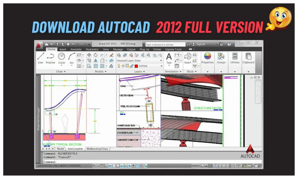 Download Autocad 2012 64-Bit Full Crack