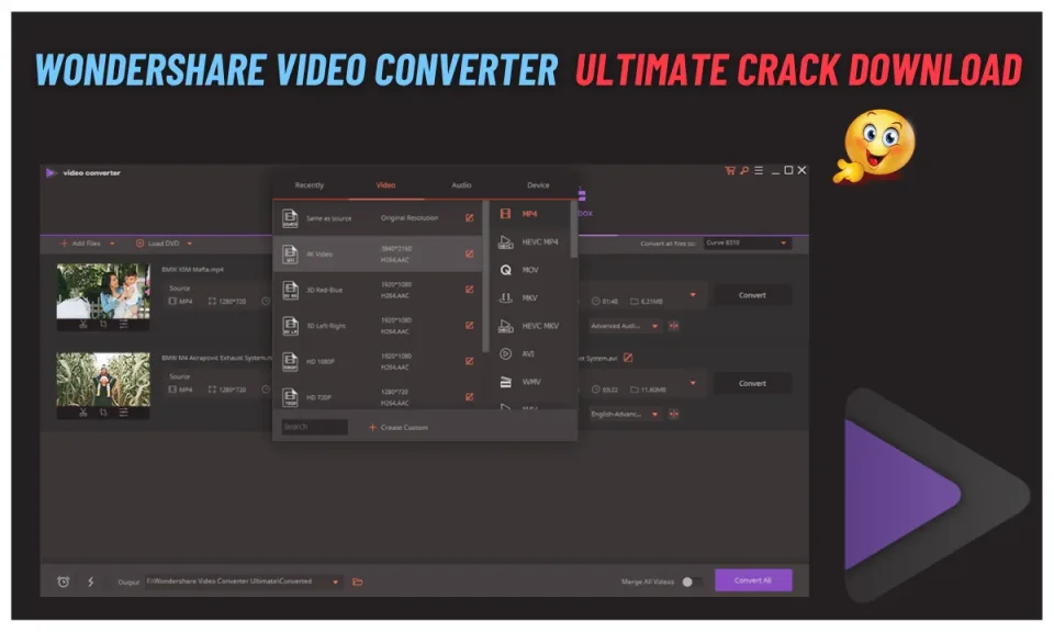 Wondershare Video Converter ultimate crack