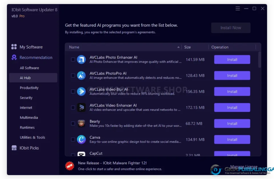 IObit Software Updater Pro Download Gigapurbalingga