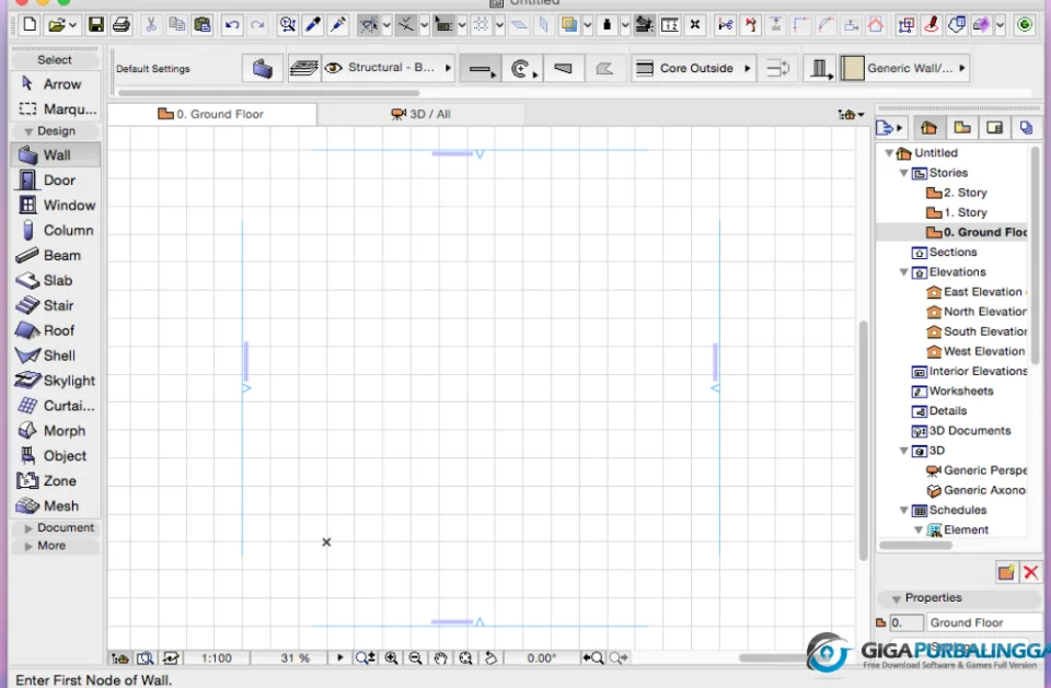 Graphisoft ArchiCAD 1 Download Gigapurbalingga