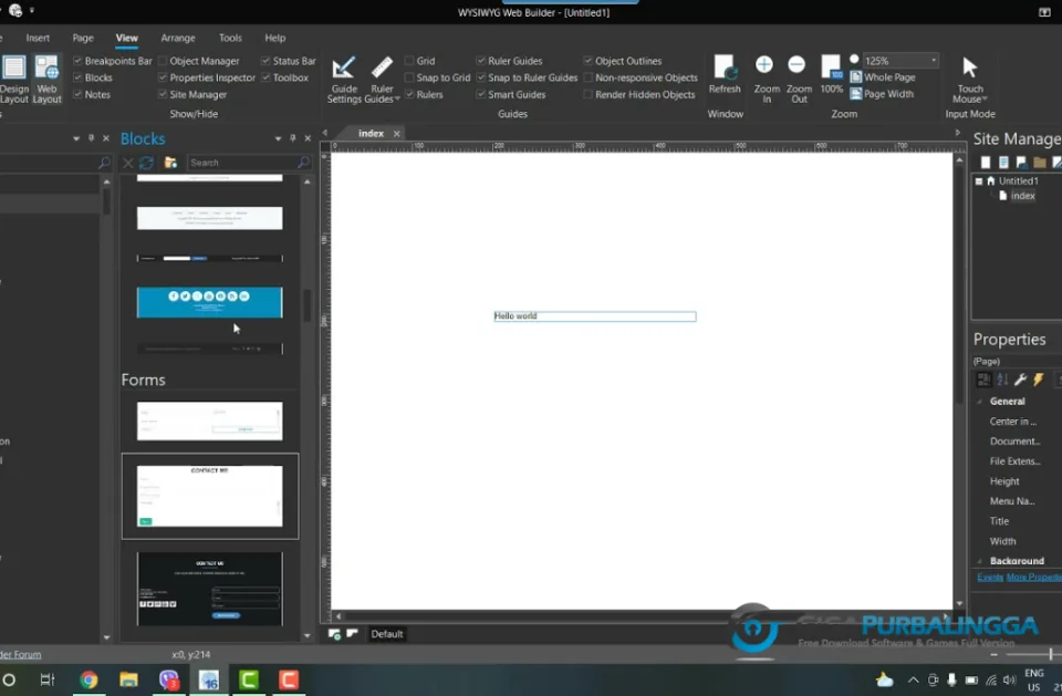 WYSIWYG Web Builder Full Version