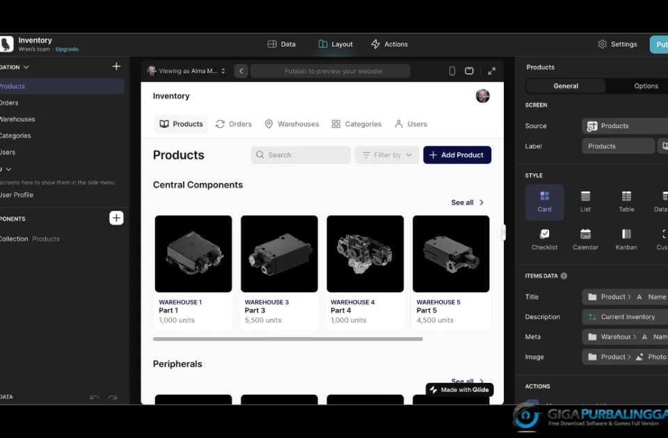 WYSIWYG Web Builder Download Gigapurbalingga