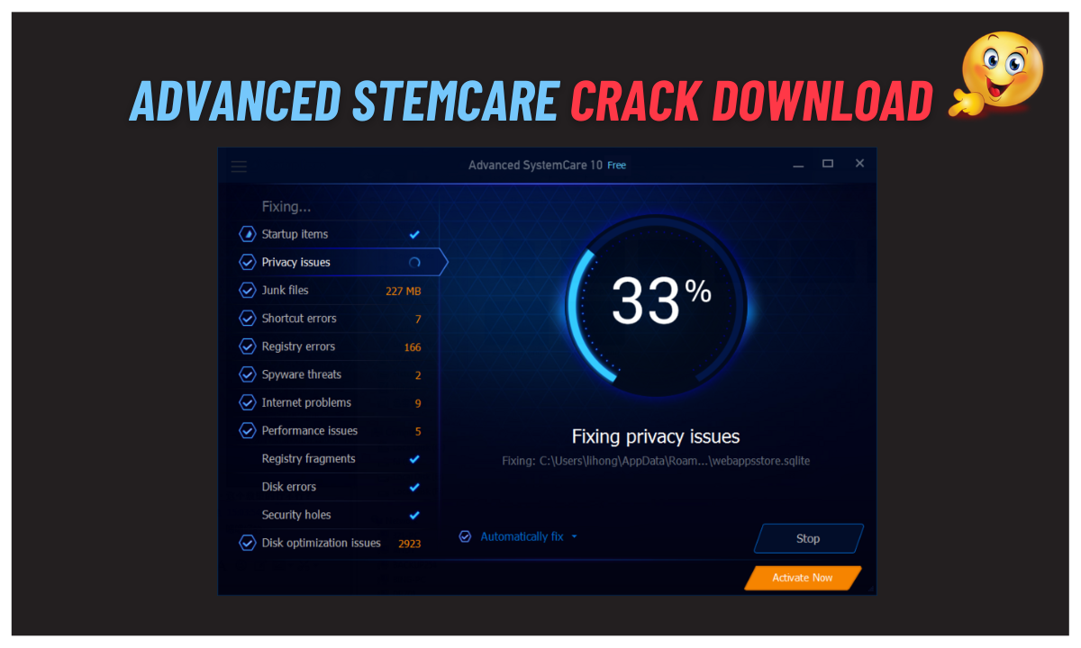 download advanced systemcare full crack