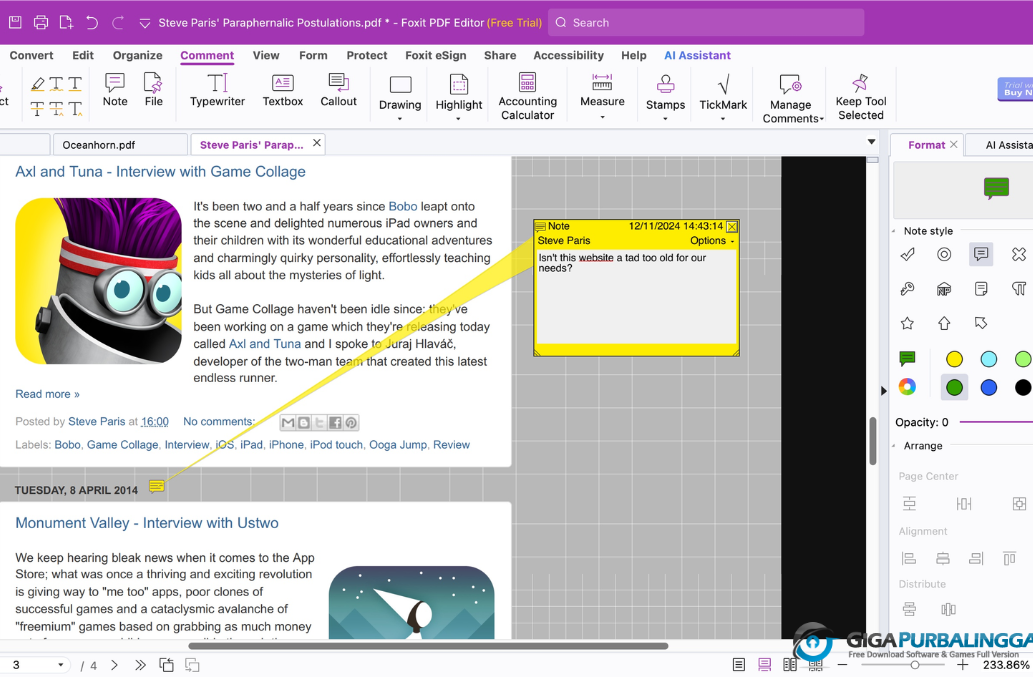 Foxit PDF Editor Pro Download Gigapurbalingga