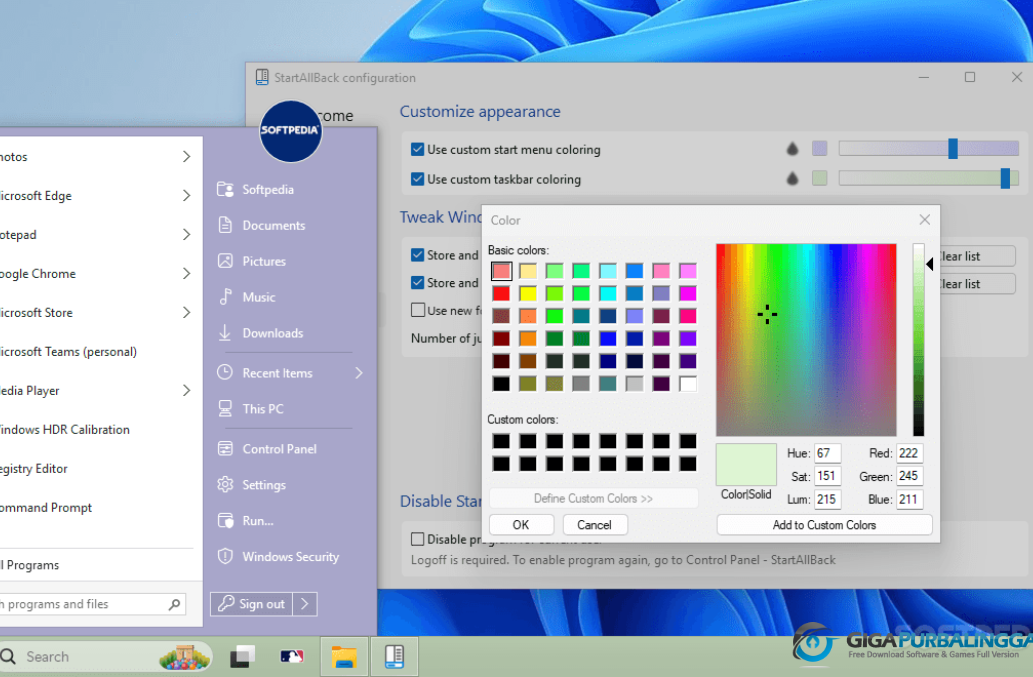 StartAllBack Download Gigapurbalingga