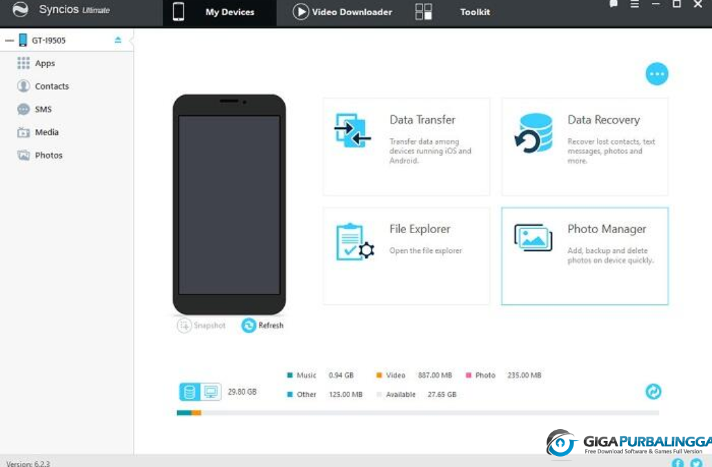 Syncios Mobile Manager Download Gigapurbalingga