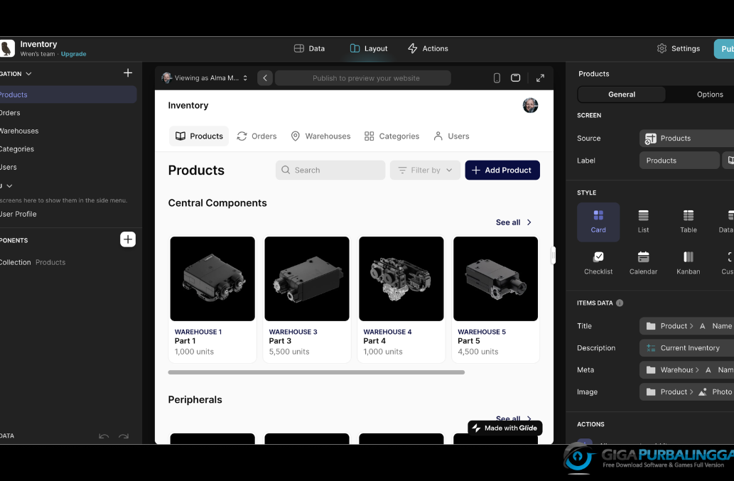 WYSIWYG Web Builder Download Gigapurbalingga